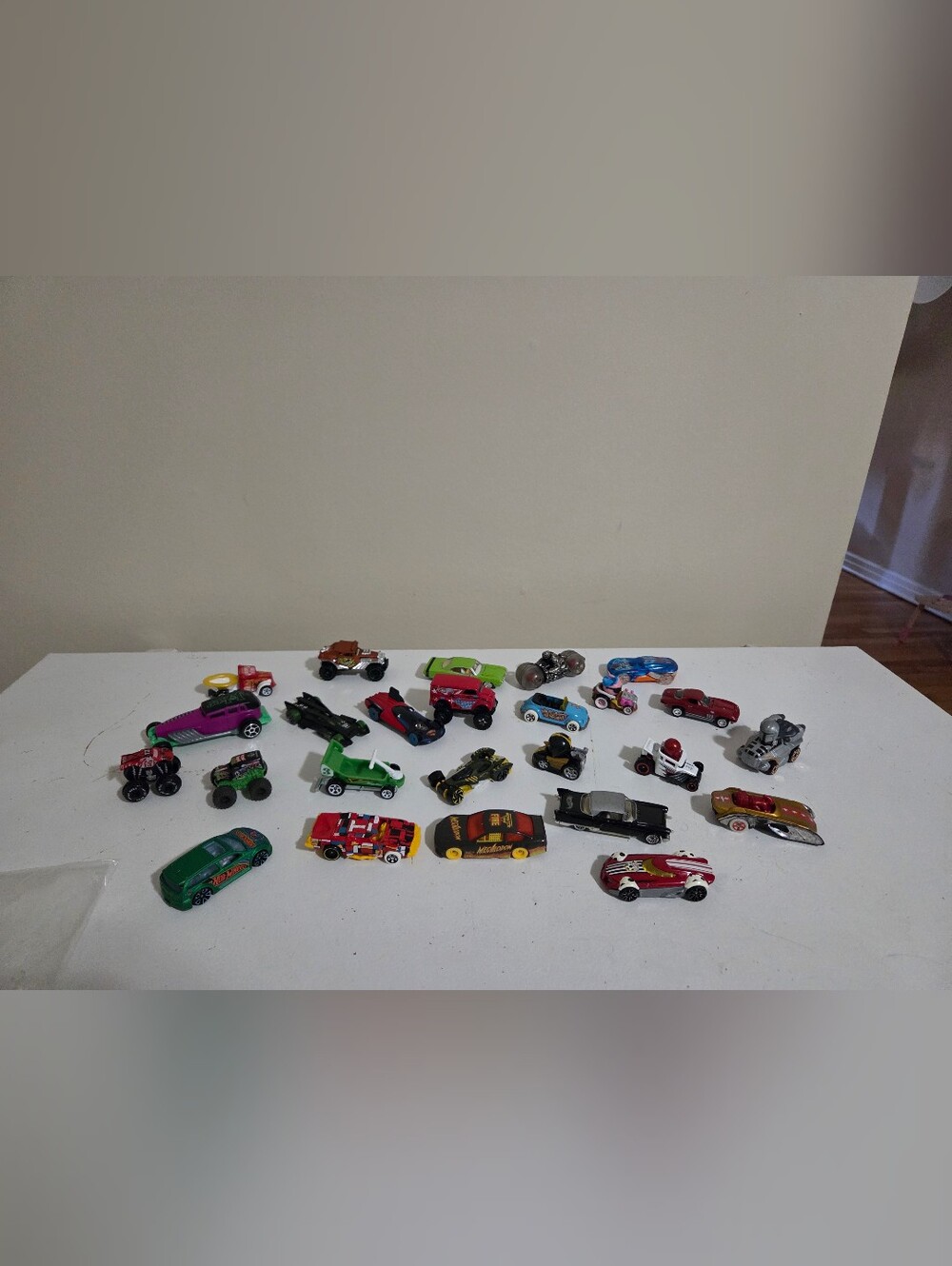 Assorted Kids Mixed Die-Cast Vehicles Set Of 26